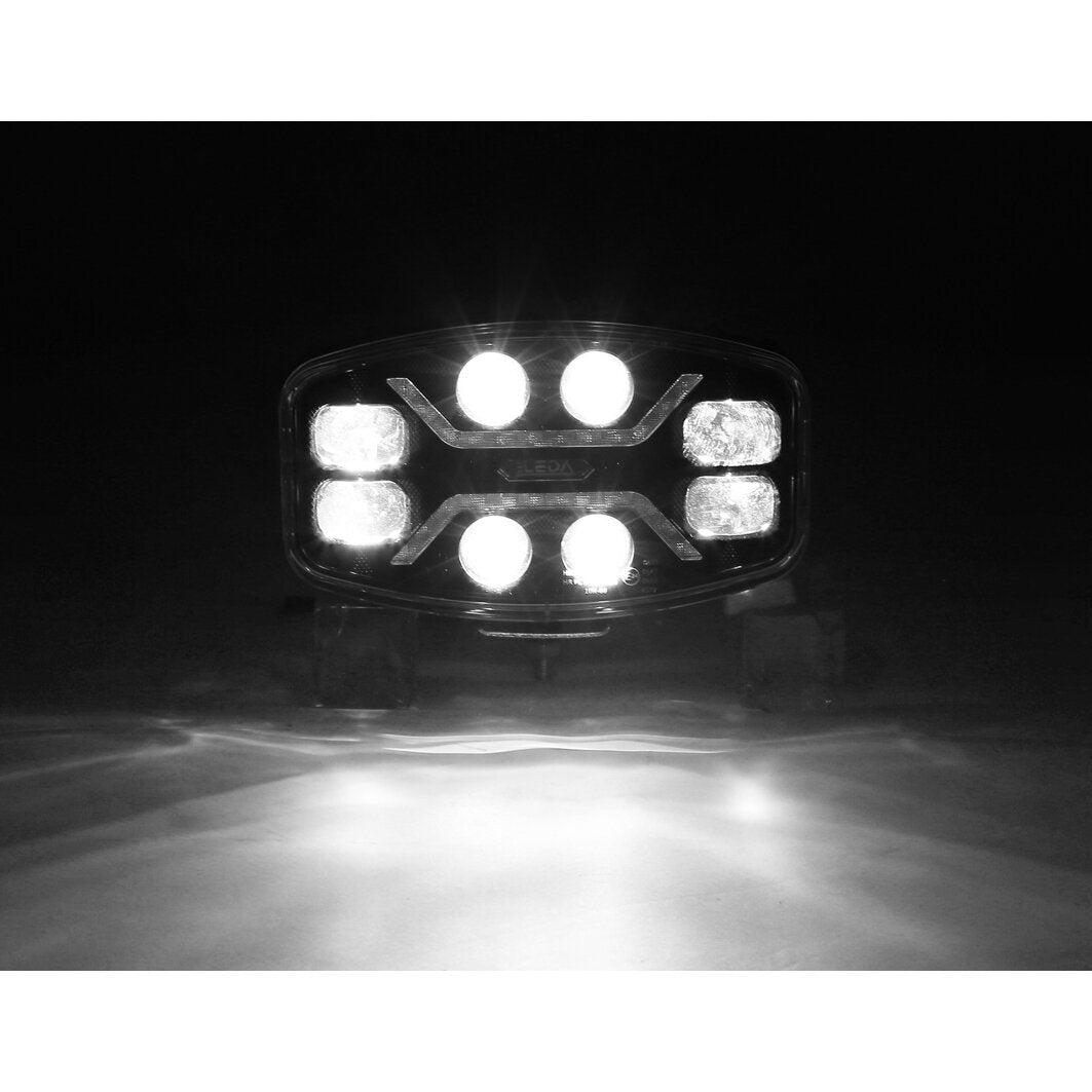 LED driving light 80W 5500lm driving beam + position light, dual color